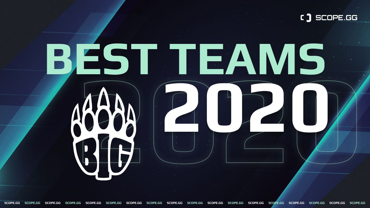 Best teams of 2020. 4, BIG