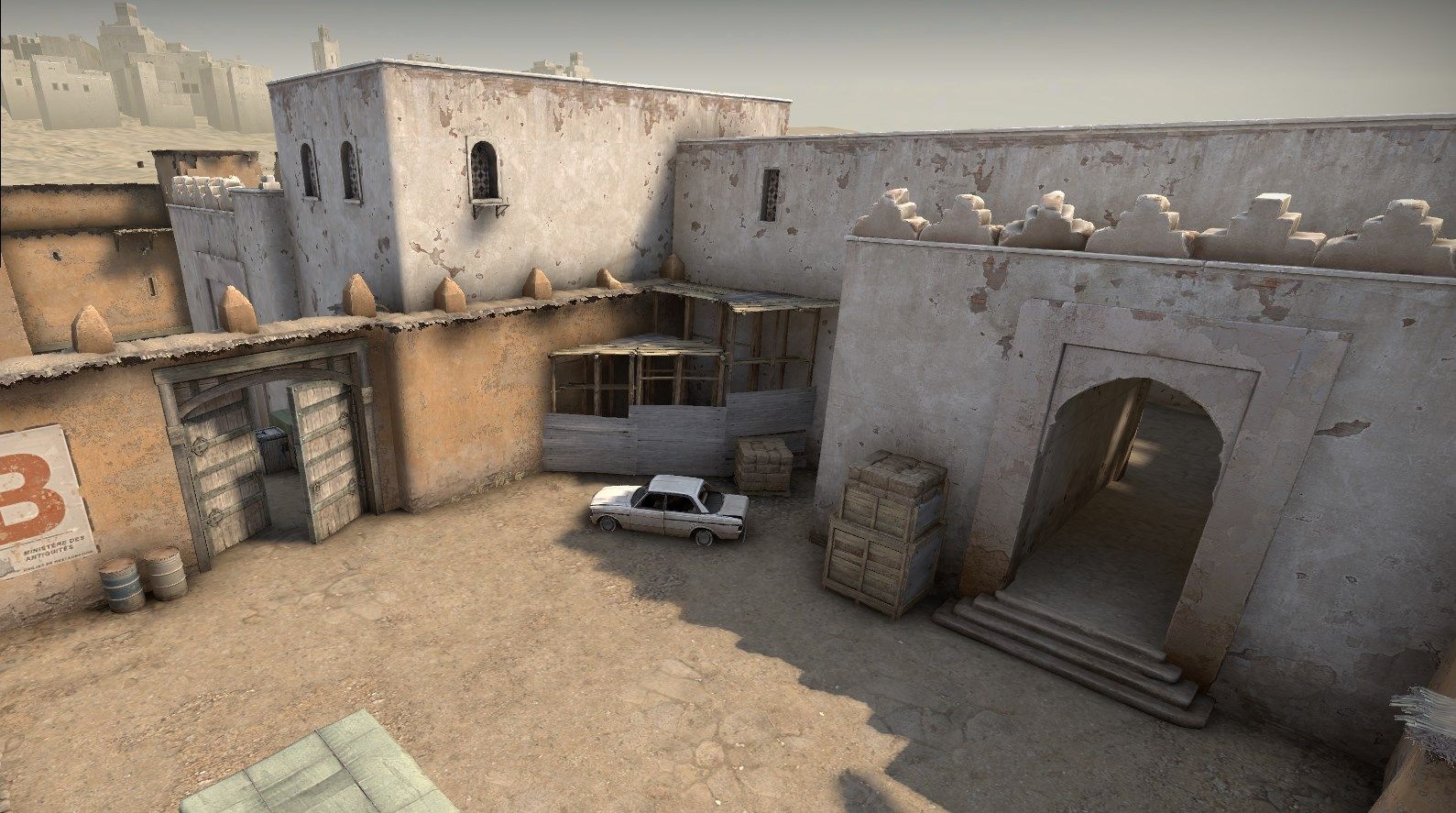 Out of meta: CT 2B aggressive default on Dust2
