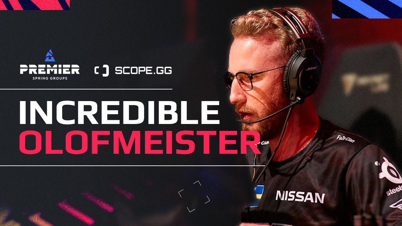 Awesome olofmeister's stats in BLAST Premier Spring Groups 2021 & A Couple Of Numbers From His Career For FaZe
