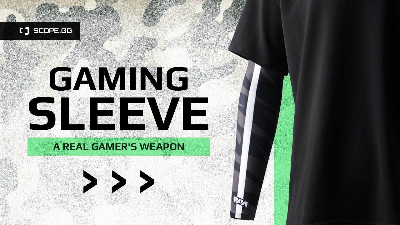 Gaming sleeve. A real gamer's weapon