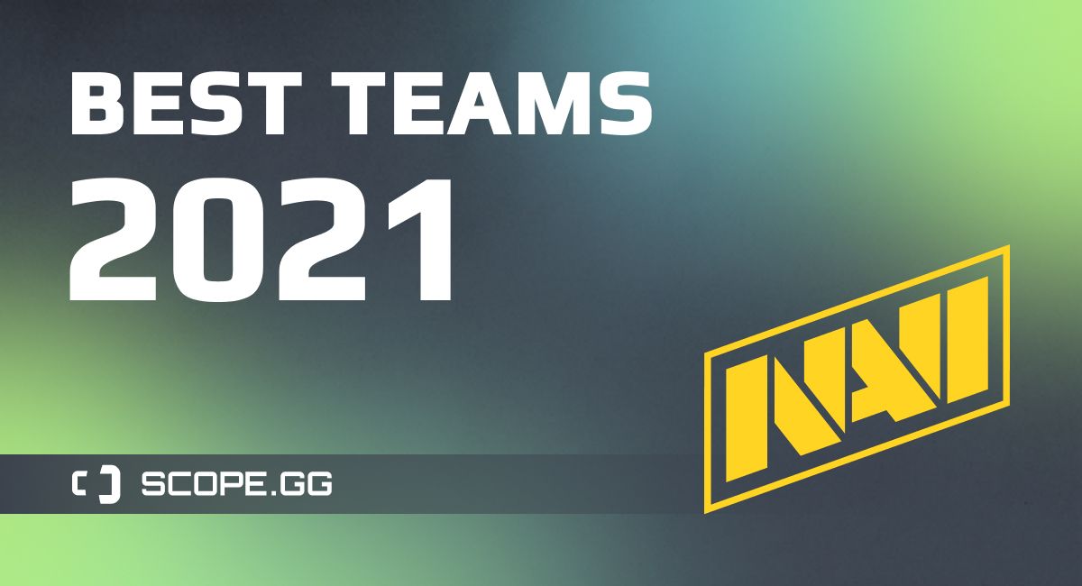 #1, Natus Vincere — Best teams of 2021